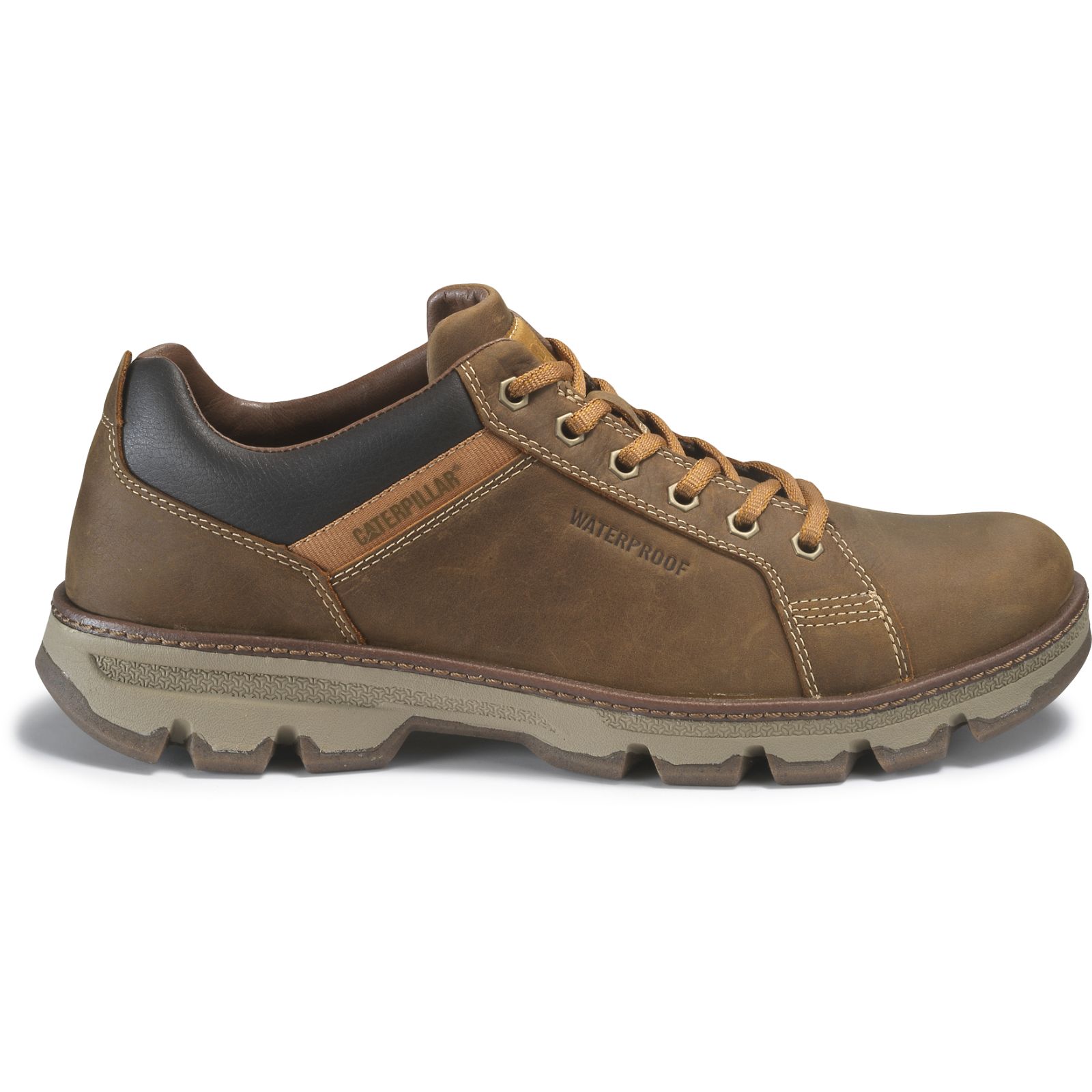 Caterpillar Sterling Waterproof Philippines - Mens Casual Shoes - Brown 35817PYVQ